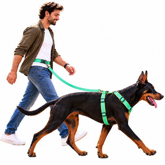 Arnés Anubis Verde Menta