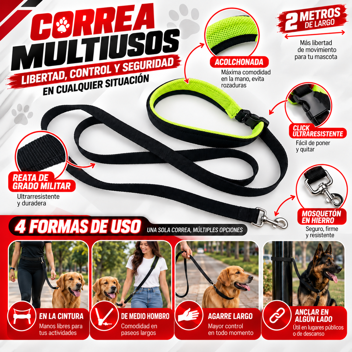 Oferta 2x1 Chaleco Táctico + Arnés Anubis